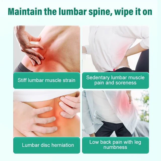 Lumbar type cold compress gel