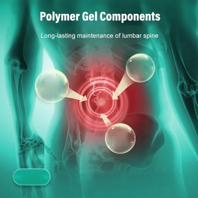 Lumbar type cold compress gel