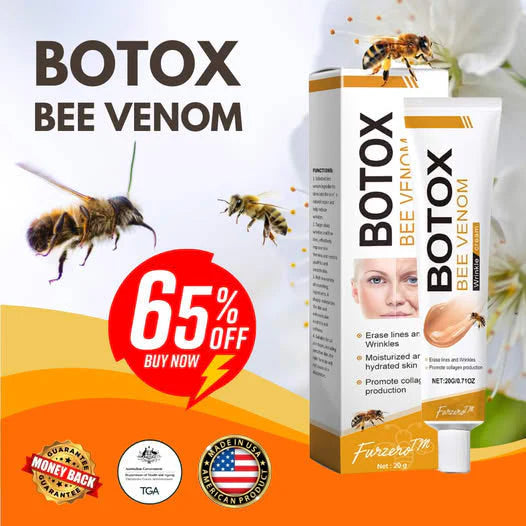 👨‍⚕️ LAST DAY 49% OFF✅ Botox Bee Venom Wrinkle Removal Cream