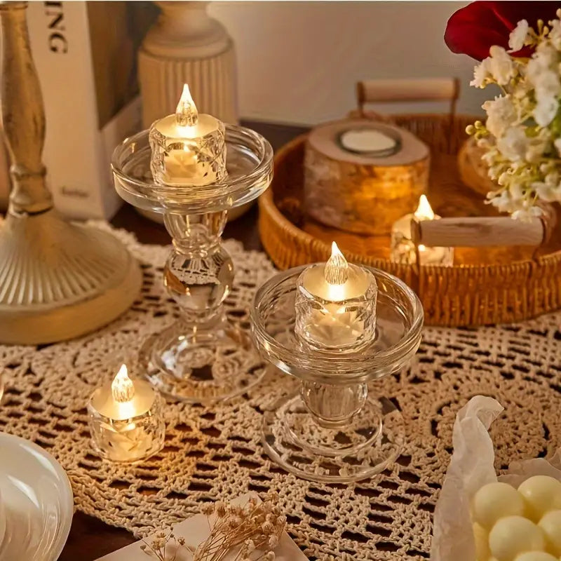 Crystal Flameless Candle Light
