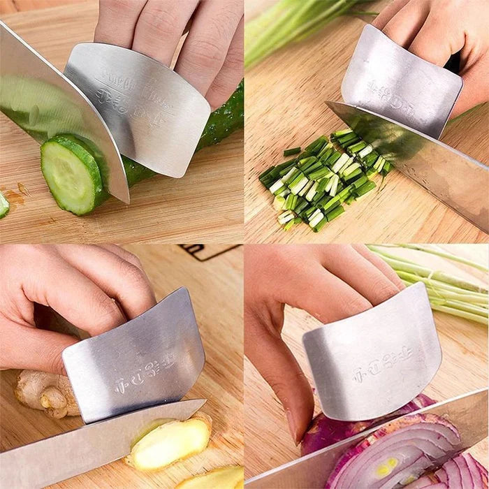 Stainless Steel Finger Hand Protector【buy one get one free】