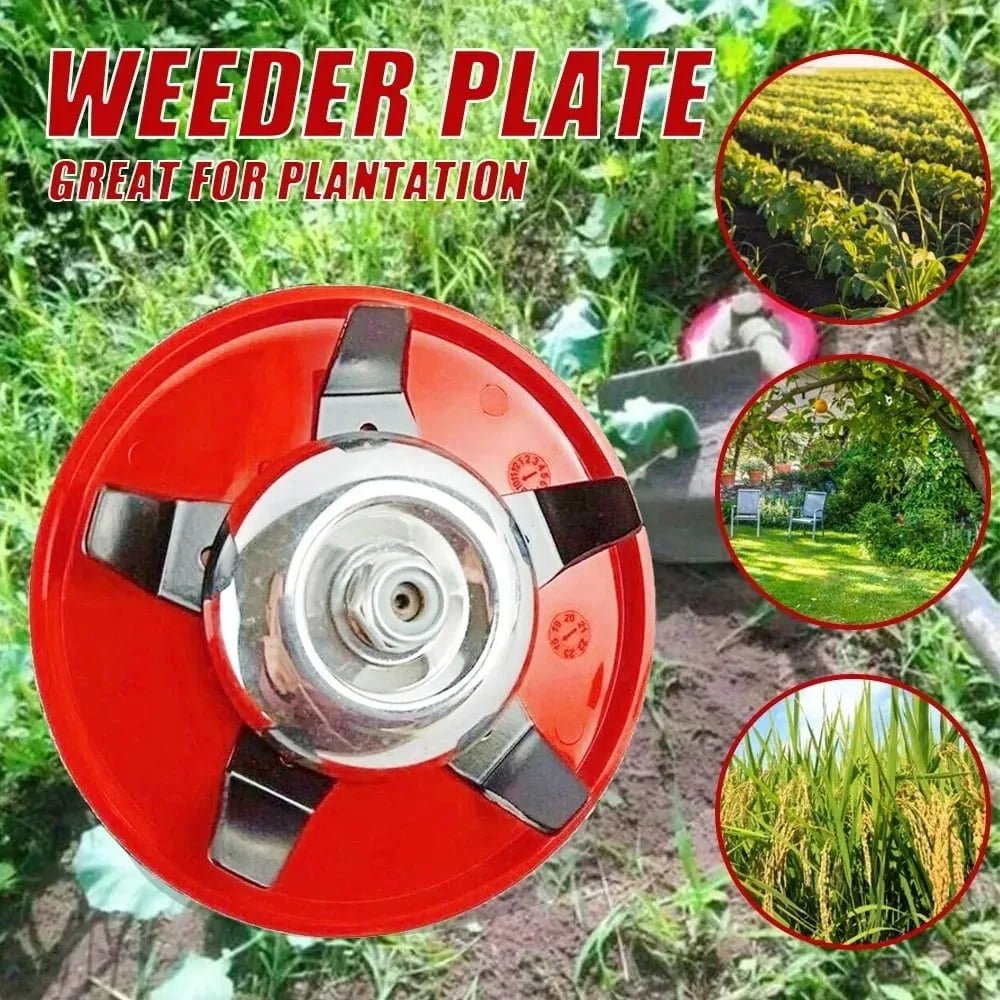 Amphibious weeding disc (Dual-use for paddy fields and drylands)