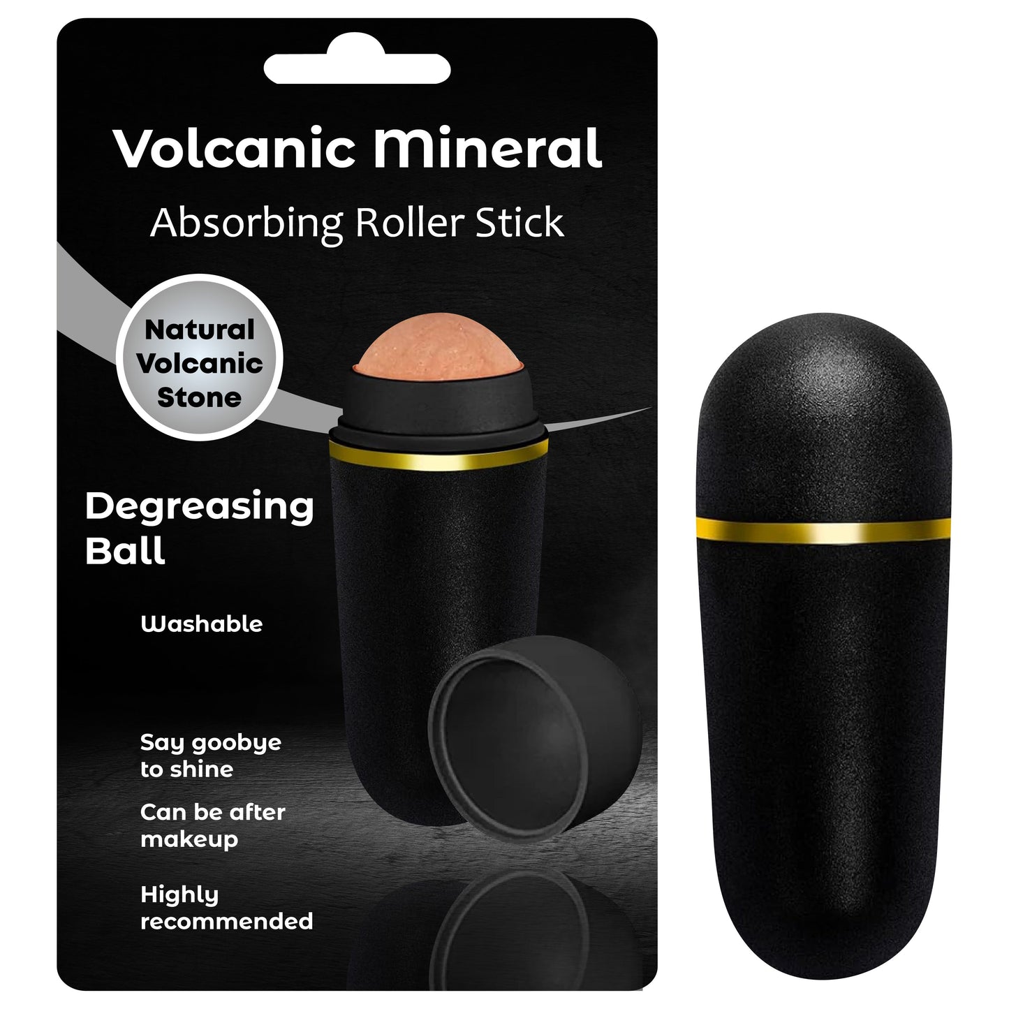 ATTDX Volcanic Mineral Absorbing Roller Stick