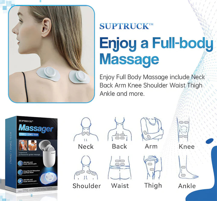 Suptruck™ EMS Electric Muscle Stimulation Therapy - Smart Portable Massager