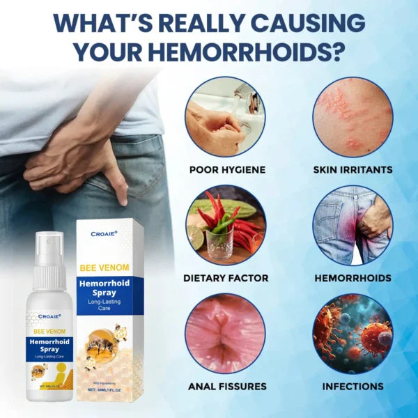 Croaie® Bee Venom Hemorrhoid Spray