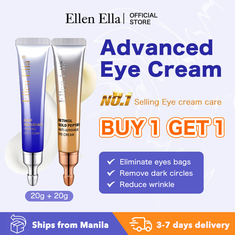 ELLEN ELLA Advanced Eye Cream - Remove Dark Circles, Eye Bags, Wrinkles