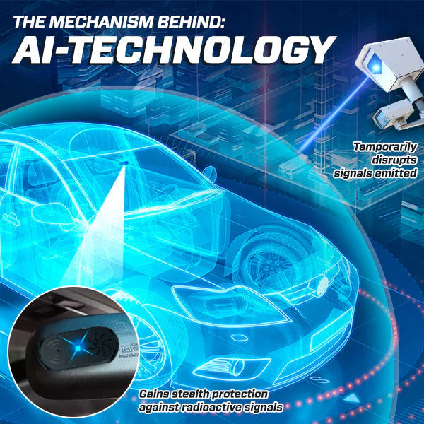 🛸5G AI-Techology Vehicle Signal Concealer Device