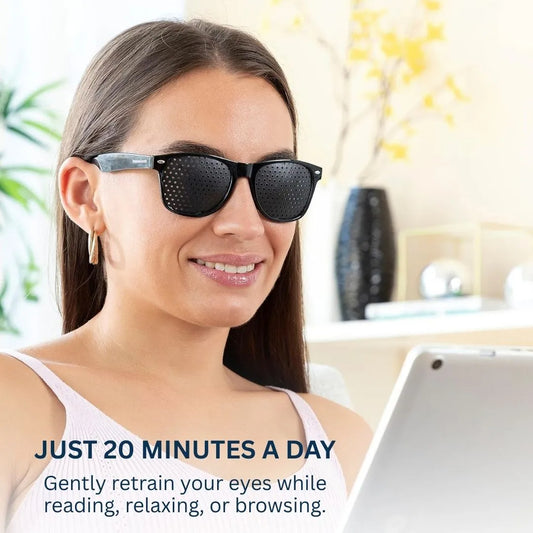 🏆Flash Sale⚡50K+ SOLD! LOW STOCK🔥 - 🕶Pinhole Vision Correction Glasses