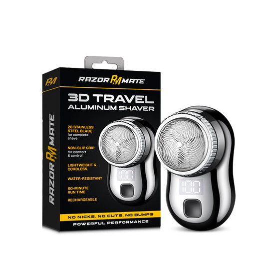 RazorMate 3D Travel Aluminum Shaver - Flash sales! Limited Stocks 💲 up to 80% Off