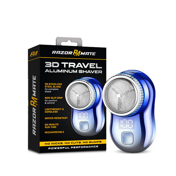 RazorMate 3D Travel Aluminum Shaver - Flash sales! Limited Stocks 💲 up to 80% Off