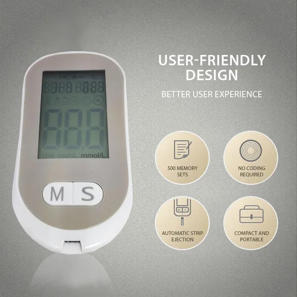 🔥Hot Big Sale - 50% OFF🔥 Home High-Precision Blood Glucose Meter