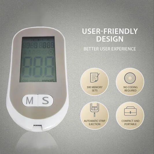 🔥Hot Big Sale - 50% OFF🔥 Home High-Precision Blood Glucose Meter