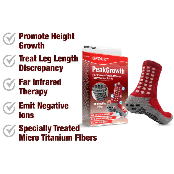 GFOUK™ PeakGrowth Far Infrared Heightening Tourmaline Socks