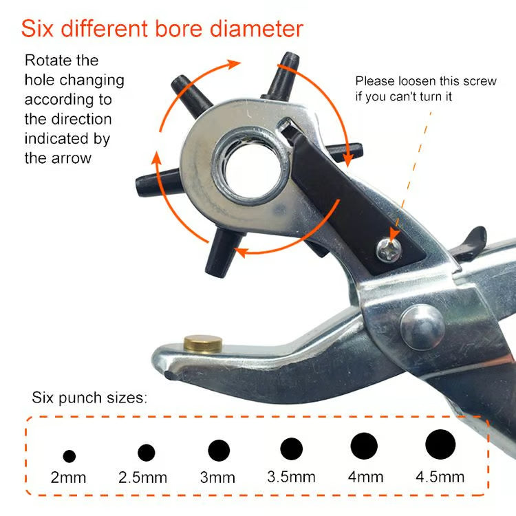 MULTI-FUNCTION BELT PUNCH