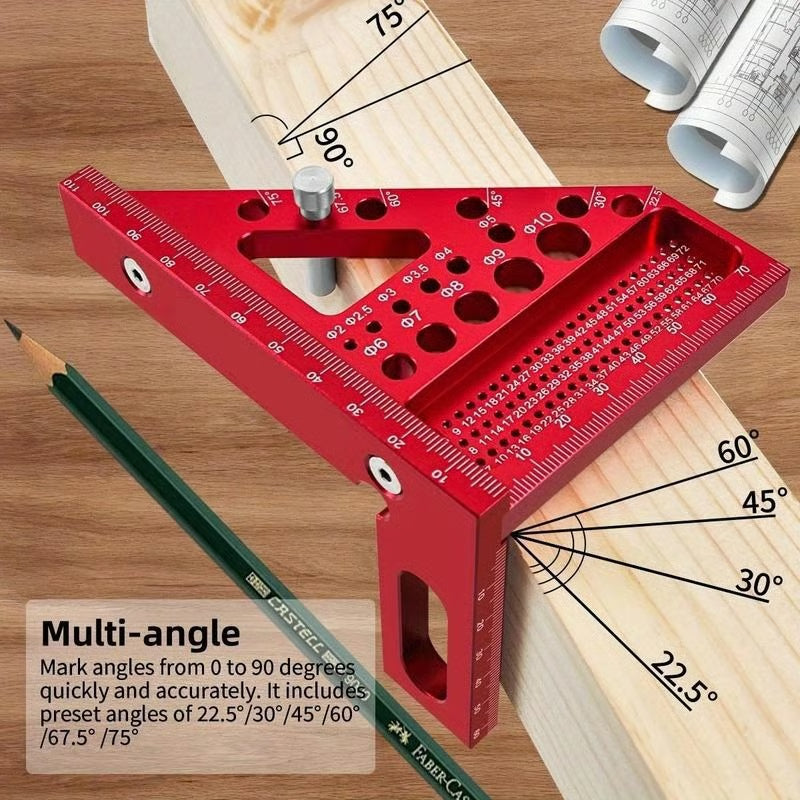 📐Make work easier🔥3D Multi-angle Carpenter Square Scriber
