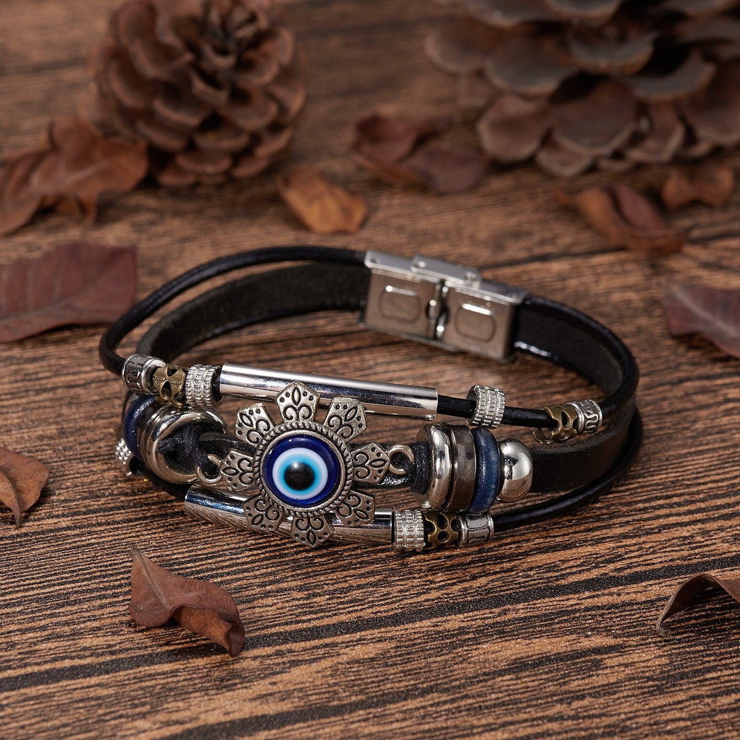 Turkish lucky evil eye bracelet jewelry for men and women