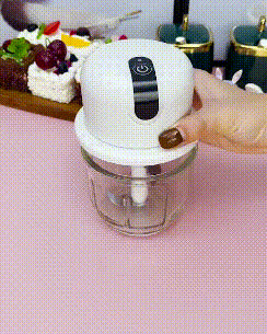 (New Year Promotion- SAVE 48% OFF)USB Rechargebale Electric Garlic Grinder