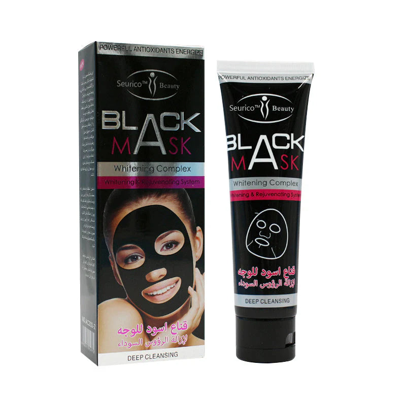 Seurico™ Bamboo Charcoal Deep Cleansing Blackhead Mask Purifying Peel-off Facial Cleanser for Blackheads.