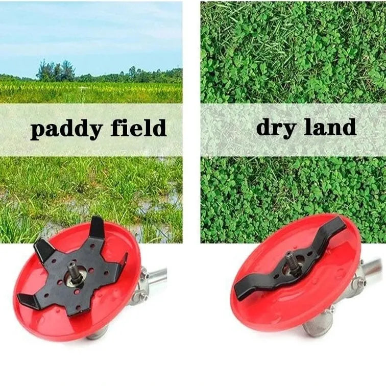 Amphibious weeding disc (Dual-use for paddy fields and drylands)