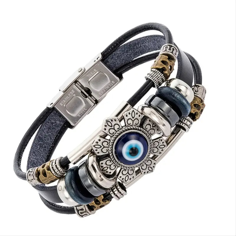 Turkish lucky evil eye bracelet jewelry for men and women