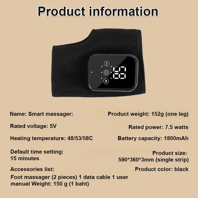 [foot pain cure] Pain electric heating massage ankle protection