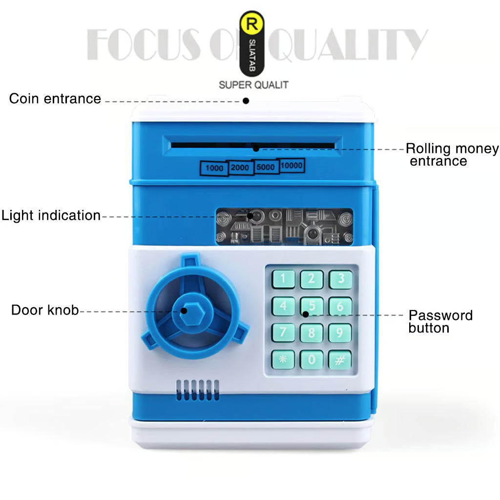 Electronic Password Piggy Bank - Mini ATM