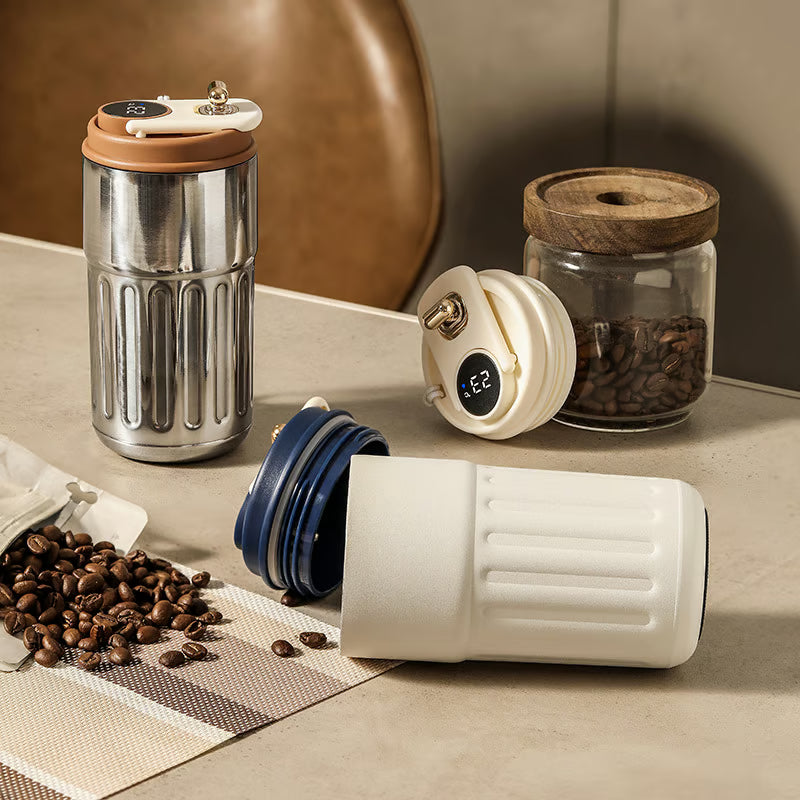 🔥Summer Hot Sale 49% OFF- Coffee Thermos With Temperature Display