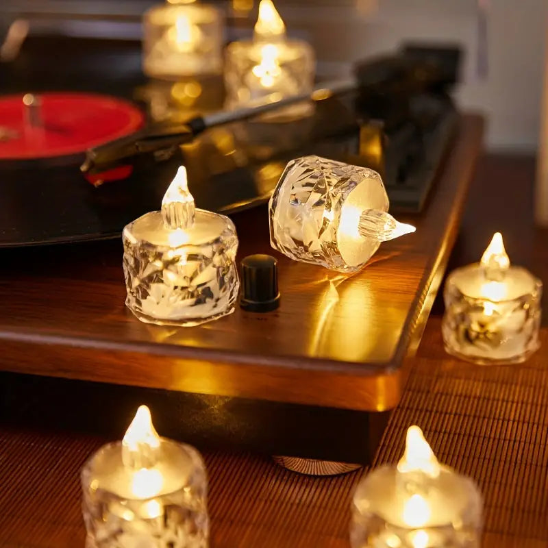 Crystal Flameless Candle Light