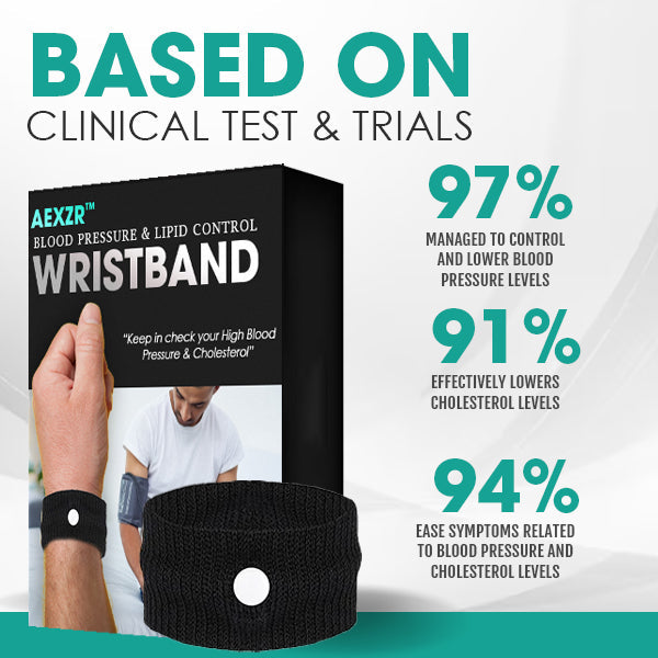 AEXZR™ Blood Pressure & Lipid Control Wristband