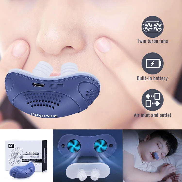 Mini-CPAPᵀᴹ Travel Machine For Sleep Apnea & Stop Snoring