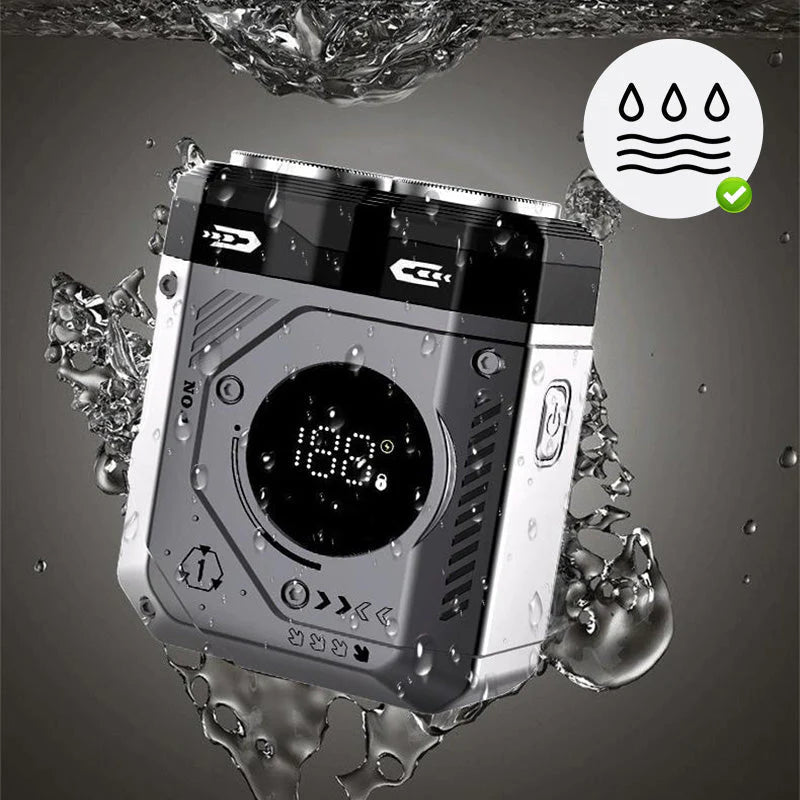 ⏰LAST DAY SALE 60% OFF🔥 Men's Portable Dual-Blade Washable Shaver