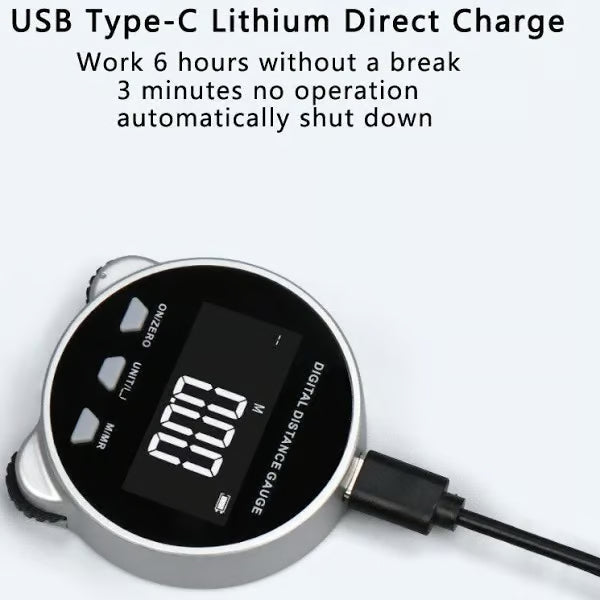 Electronic Tape Measure with LCD Display Digital Ruler