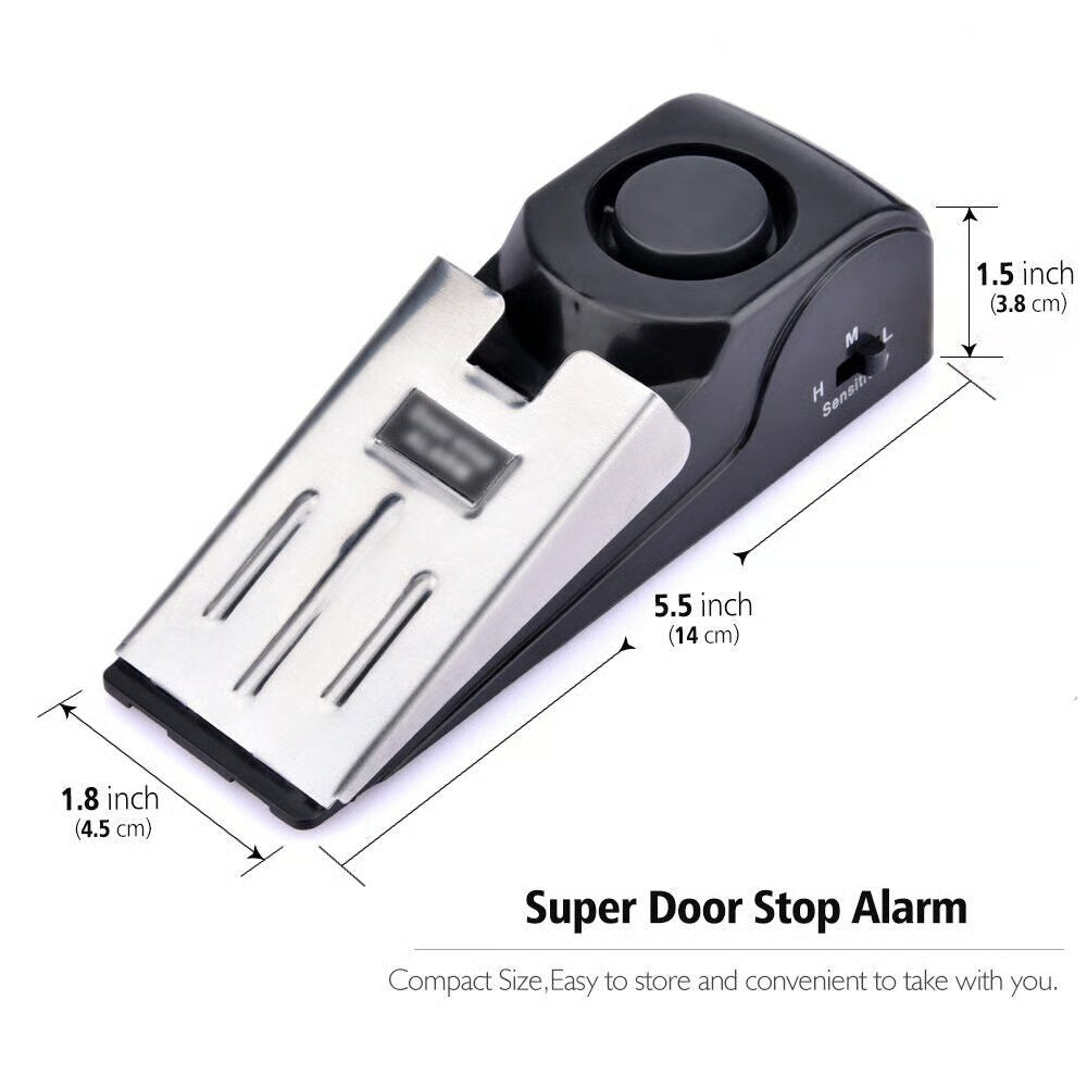 Portable Door Stop Security Alarm