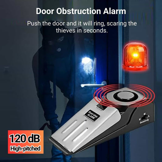 Portable Door Stop Security Alarm