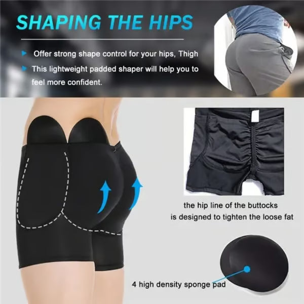 🔥Men's Butt Lifter Shapewear💪with Removable Padded