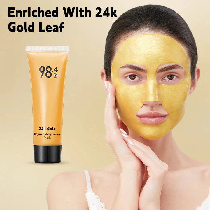 24k Gold Rejuvenating Luxury Mask