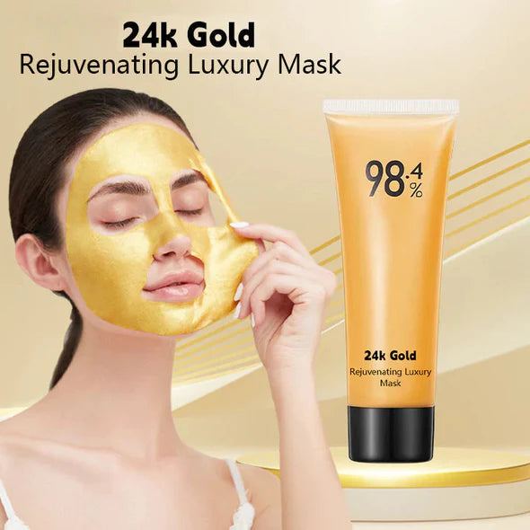 24k Gold Rejuvenating Luxury Mask