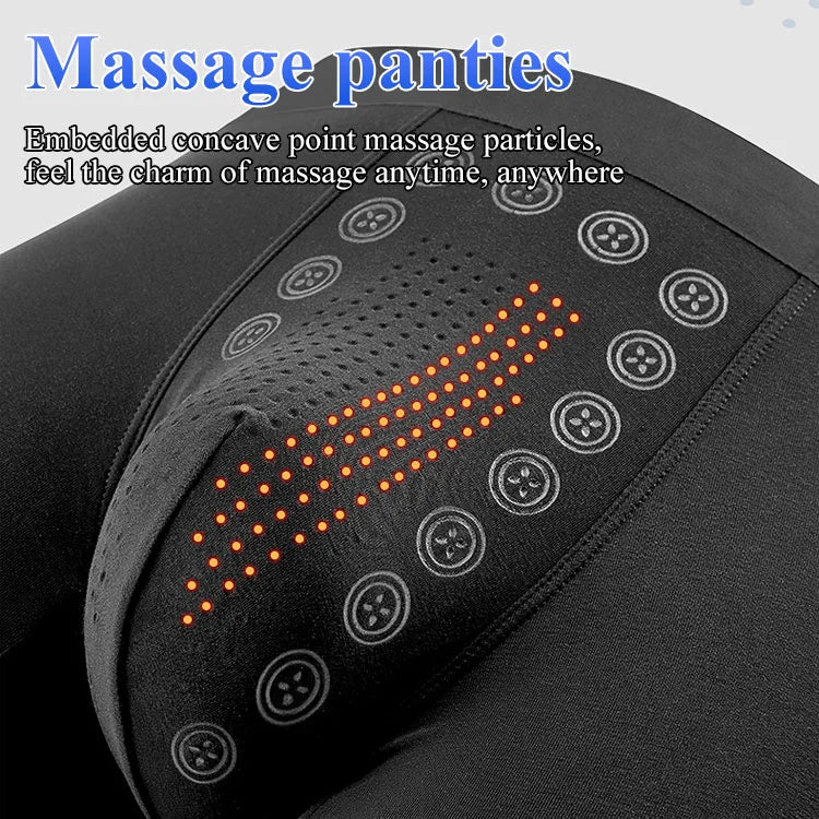 Men's Negative Ion Black Technology Massage Underwear