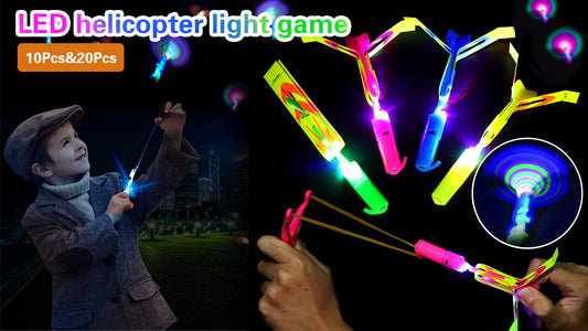 LED helicopter