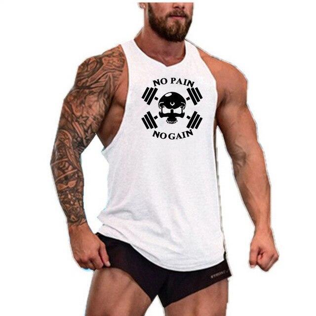 New fashion men's fitness vest