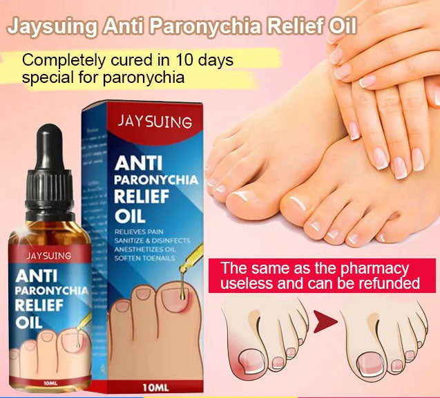 Completely cured in 10 daysspecial ！Jaysuing Anti Paronychia Relief Oil